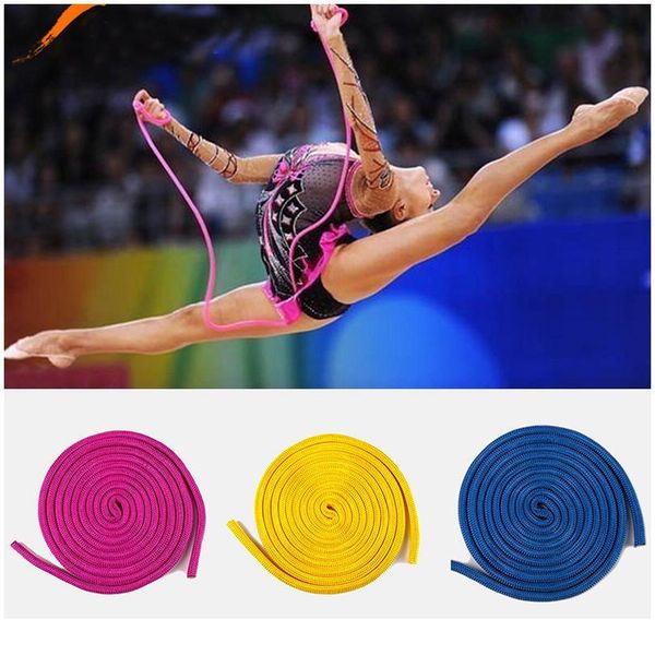 10mm* solid color gradual change artistic gymnastics rope training competition special gymnastics ribbons professional jllklg 
10mm* solid color gradual change artistic gymnastics rope training competition special gymnastics ribbons professional jllklg