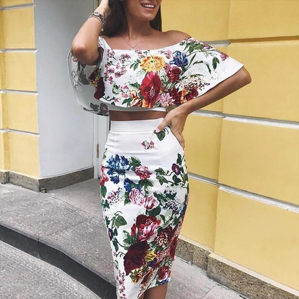 summer off shoulder two piece set 2 piece set women crop skirts printed elegant crop pencil skirt female, Gray
summer off shoulder two piece set 2 piece set women crop skirts printed elegant crop pencil skirt female, Gray