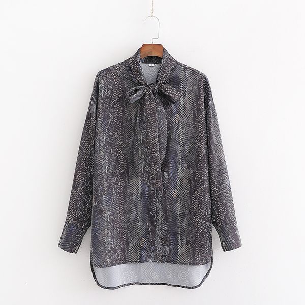 2021 new streetwear women snake striped shirt fashion ladies bow collar vintage female loose vestidos chic girl shirts xisa, White
2021 new streetwear women snake striped shirt fashion ladies bow collar vintage female loose vestidos chic girl shirts xisa, White