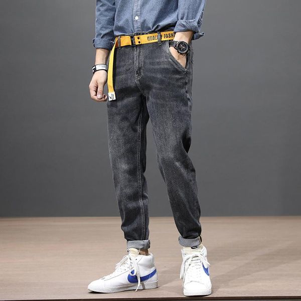 korean style fashion men jeans loose fit denim harem pants streetwear hip hop vintage designer wide leg trousers, Blue
korean style fashion men jeans loose fit denim harem pants streetwear hip hop vintage designer wide leg trousers, Blue