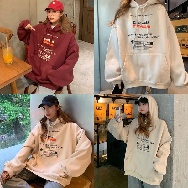 fleece plus size women casual graphic hoodies loose hooded sweatshirt womens 90s fashion autumn sweatshirt polerones mujer 2020 q0105, Black
fleece plus size women casual graphic hoodies loose hooded sweatshirt womens 90s fashion autumn sweatshirt polerones mujer 2020 q0105, Black