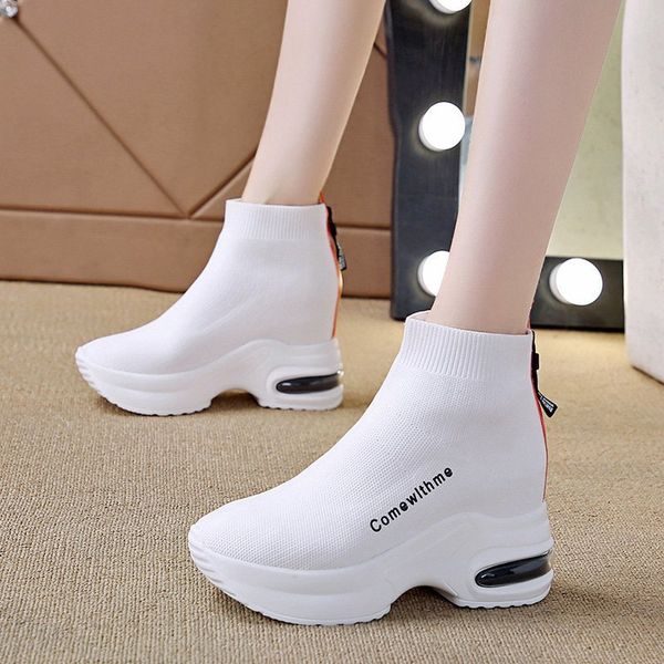 elastic lucyever thick mesh platform casual white women boots hidden heel-wedges woman shoe slide-up shoes 2020 m2ne, Black
elastic lucyever thick mesh platform casual white women boots hidden heel-wedges woman shoe slide-up shoes 2020 m2ne, Black