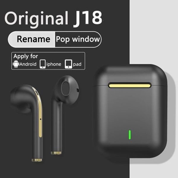 original j18 tws in ear blutooth earphones buds mini wireless sport headset stereo earbuds headphones fone de ouvido auriculares
original j18 tws in ear blutooth earphones buds mini wireless sport headset stereo earbuds headphones fone de ouvido auriculares