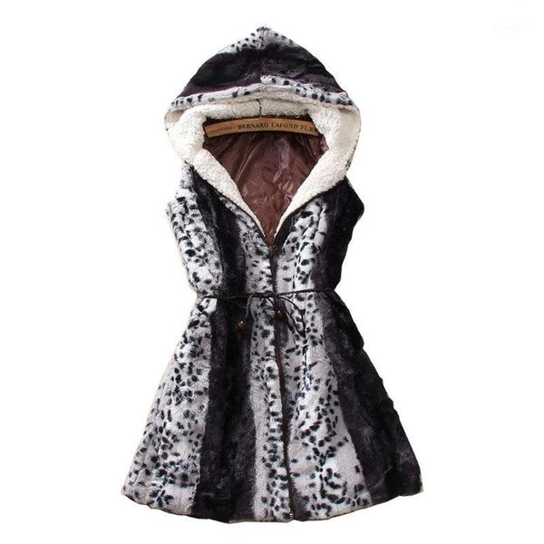 new autumn winter ladies faux fur vest women hooded leopard long waistcoat synthetic fur coat sleeveless jacket outwear1, Black
new autumn winter ladies faux fur vest women hooded leopard long waistcoat synthetic fur coat sleeveless jacket outwear1, Black