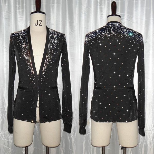 shiny rhinestone men latin dance shirts black v-neck dance shirt ballroom latin dancing clothes male competition wear1, Black;red
shiny rhinestone men latin dance shirts black v-neck dance shirt ballroom latin dancing clothes male competition wear1, Black;red