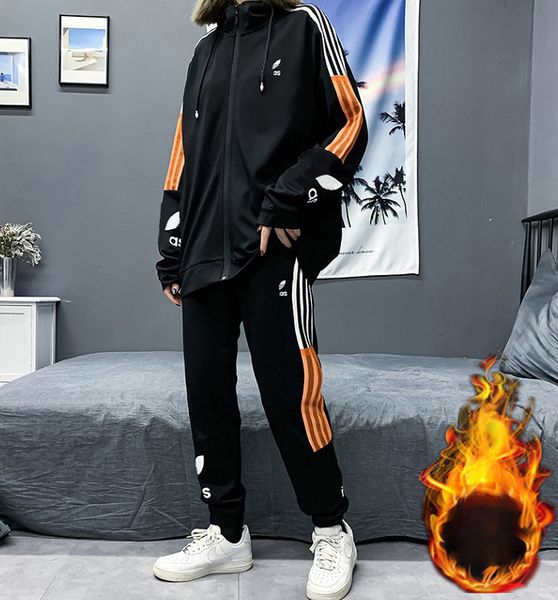 men women sport style tracksuits winter fashion jacket + pants color matching letters printed clothing sets 2020 new wholesale, Gray
men women sport style tracksuits winter fashion jacket + pants color matching letters printed clothing sets 2020 new wholesale, Gray