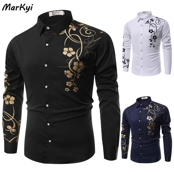 men's casual shirts markyi shirt breathable caual print floral long sleeve hawaiian mens blouse, White;black
men's casual shirts markyi shirt breathable caual print floral long sleeve hawaiian mens blouse, White;black