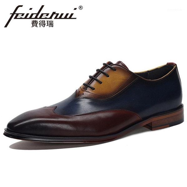 dress shoes plus size 48 genuine leather men's handmade bridal oxfords square toe laces man formal derby retro brogues bql2941, Black
dress shoes plus size 48 genuine leather men's handmade bridal oxfords square toe laces man formal derby retro brogues bql2941, Black