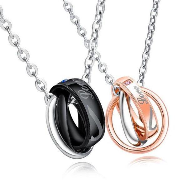 Fashion His Her Matching Couples Necklace Engraved Love Pendants Necklaces Stainless Steel Choker Necklaces for Men Women, Silver
Fashion His Her Matching Couples Necklace Engraved Love Pendants Necklaces Stainless Steel Choker Necklaces for Men Women, Silver