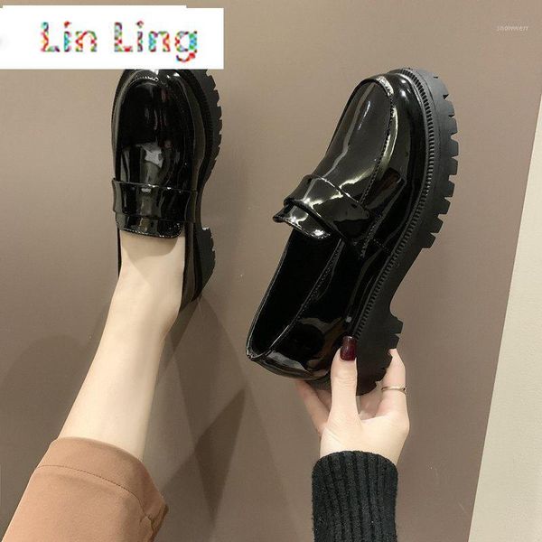2021 japanese high school student shoes girl cos paly shoes jk uniform pu leather loafers casual mary jane ins tube1, Black
2021 japanese high school student shoes girl cos paly shoes jk uniform pu leather loafers casual mary jane ins tube1, Black