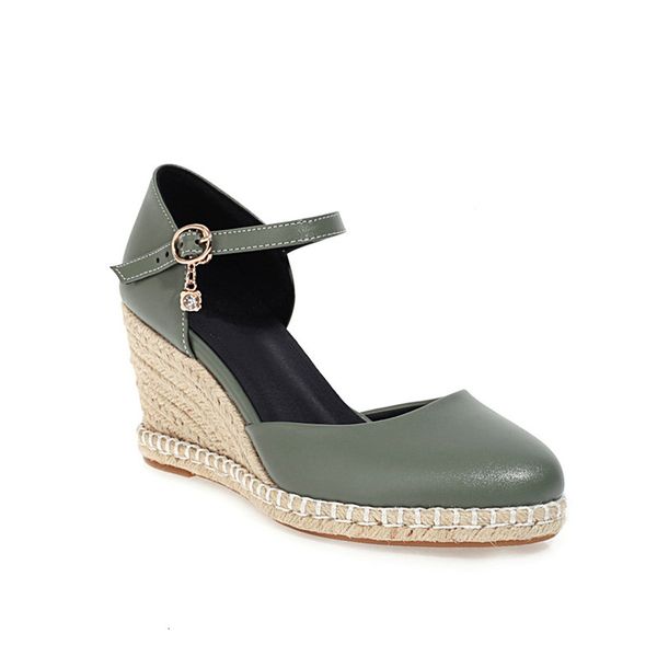 2021 new size large 33-44 women's high heels fashion wedges ladies pumps see solid shoes white green party rc1o, Black
2021 new size large 33-44 women's high heels fashion wedges ladies pumps see solid shoes white green party rc1o, Black