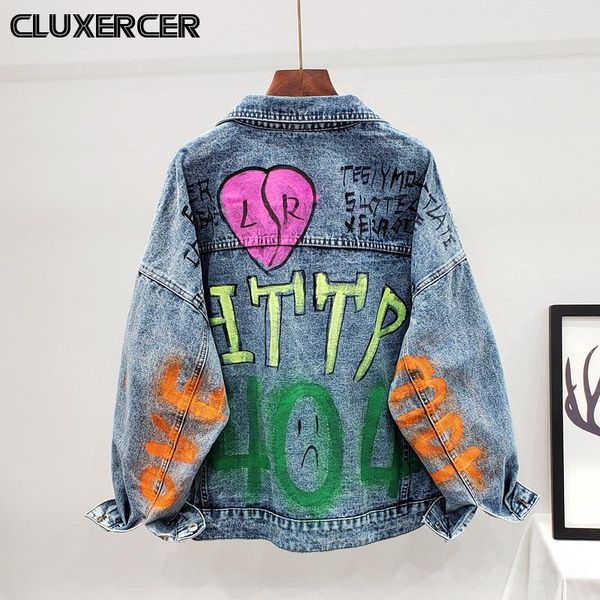 fashion street style letter graffiti jeans jackets women bf denim coat female casual loose cowboy outwear, Black;brown
fashion street style letter graffiti jeans jackets women bf denim coat female casual loose cowboy outwear, Black;brown