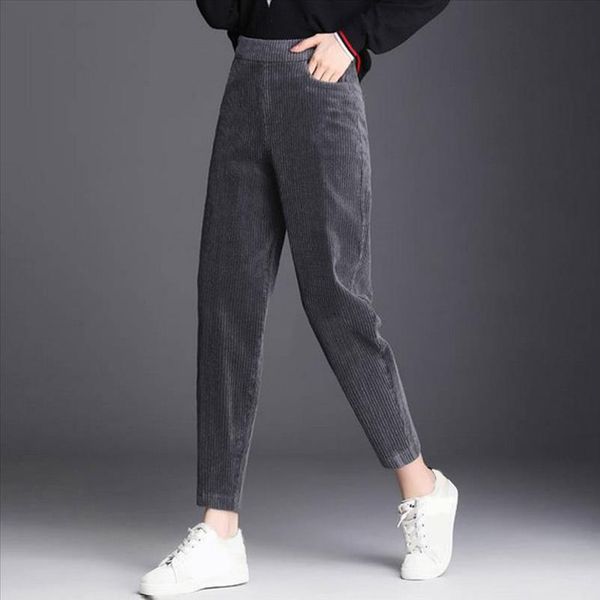 2020 fashion corduroy lady pants elastic waist casual sports trousers straight casual winter pants ropa mujer 33, Black;white
2020 fashion corduroy lady pants elastic waist casual sports trousers straight casual winter pants ropa mujer 33, Black;white