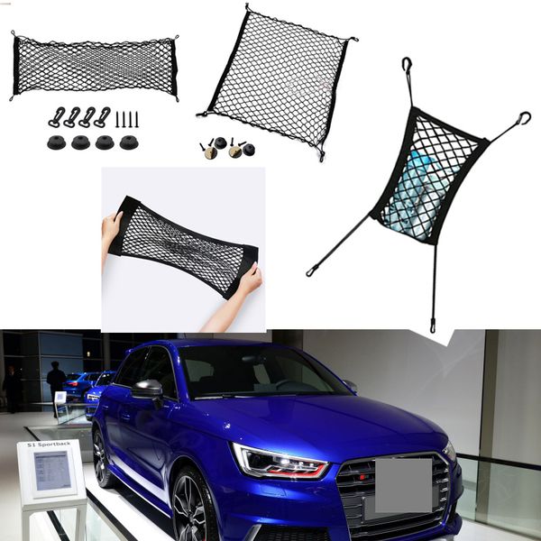 for audi s1 car auto vehicle black rear trunk cargo baggage organizer storage nylon plain vertical seat net
for audi s1 car auto vehicle black rear trunk cargo baggage organizer storage nylon plain vertical seat net
