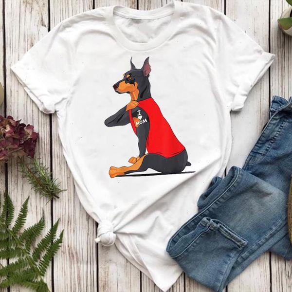 women t shirts kawaii cartoon happy funny printing animal dog pet mom lady tshirt female ladies print graphic tee t shirt, White
women t shirts kawaii cartoon happy funny printing animal dog pet mom lady tshirt female ladies print graphic tee t shirt, White