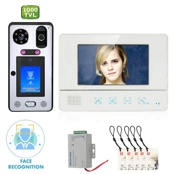 video door phones 7 inch phone doorbell intercom system with face recognition fingerprint rfic wired 1000tvl camera
video door phones 7 inch phone doorbell intercom system with face recognition fingerprint rfic wired 1000tvl camera