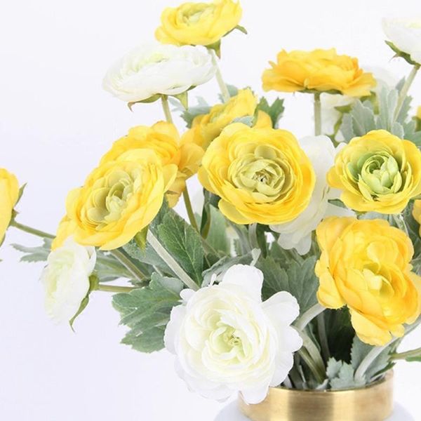 50cm 3 heads european artificial flower rose 3 branches silk autumn decoration fake flower for wedding home decor faux flowers 
50cm 3 heads european artificial flower rose 3 branches silk autumn decoration fake flower for wedding home decor faux flowers