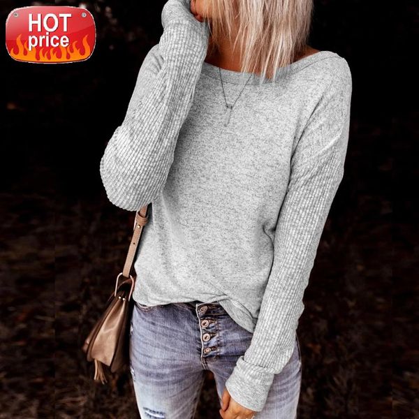 fashion women t-shirt solid color long sleeve backless back knot knitwear pullover ladies t shirt woman clothing ropa de mujer #du5z, White
fashion women t-shirt solid color long sleeve backless back knot knitwear pullover ladies t shirt woman clothing ropa de mujer #du5z, White