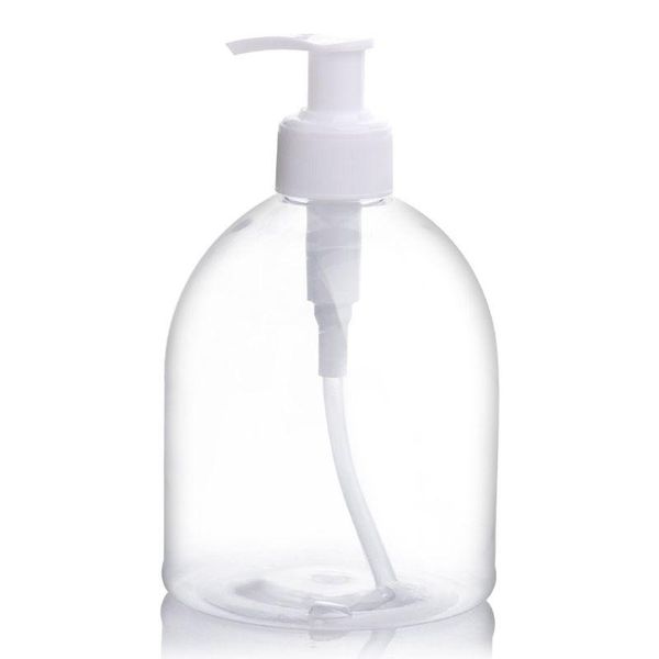 500ml pump empty bottle plastic hand sanitizer lotion shampoo dispenser wash