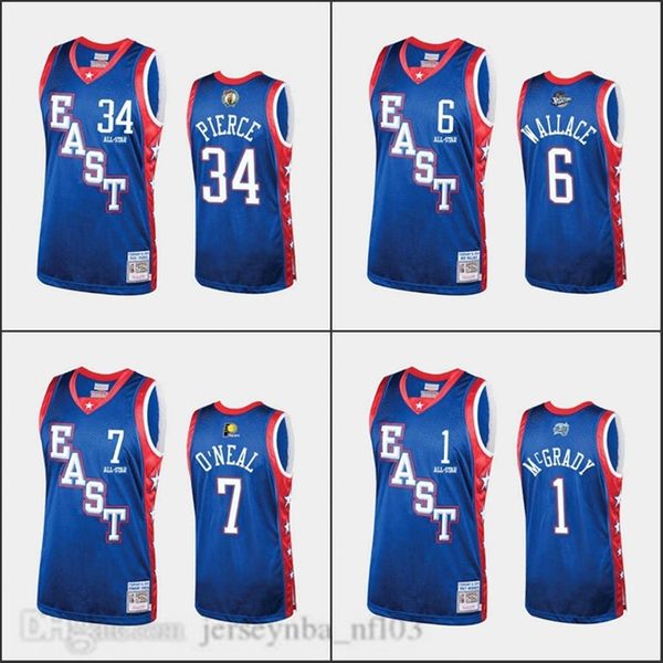павел pierce ben wallace jermaine o'neal trace mcgrady 2004 all-star blue blue нба лиственных пород классики мужчины джерси женщины молодежь, Black
павел pierce ben wallace jermaine o'neal trace mcgrady 2004 all-star blue blue нба лиственных пород классики мужчины джерси женщины молодежь, Black