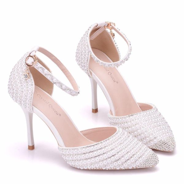 queen of crystal-white wedding bride's shoes strass finger pointed high leap evening party ladies bombs hhto, Black
queen of crystal-white wedding bride's shoes strass finger pointed high leap evening party ladies bombs hhto, Black