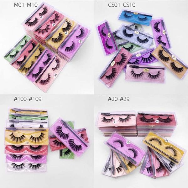40 styles for you choose false eyelashes with brush wholesale thick strip label makeup dramatic long synthetic mink lashes
40 styles for you choose false eyelashes with brush wholesale thick strip label makeup dramatic long synthetic mink lashes