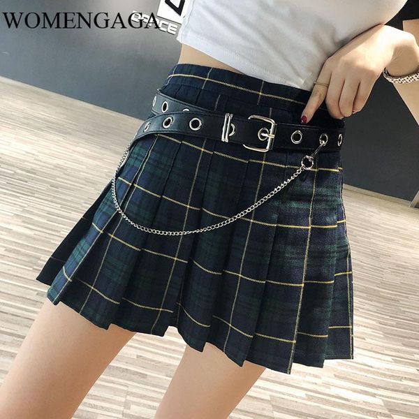womengaga double layer women fashion 2020 high waist girl a-line plaid pleated mini skirt p81r, Black
womengaga double layer women fashion 2020 high waist girl a-line plaid pleated mini skirt p81r, Black