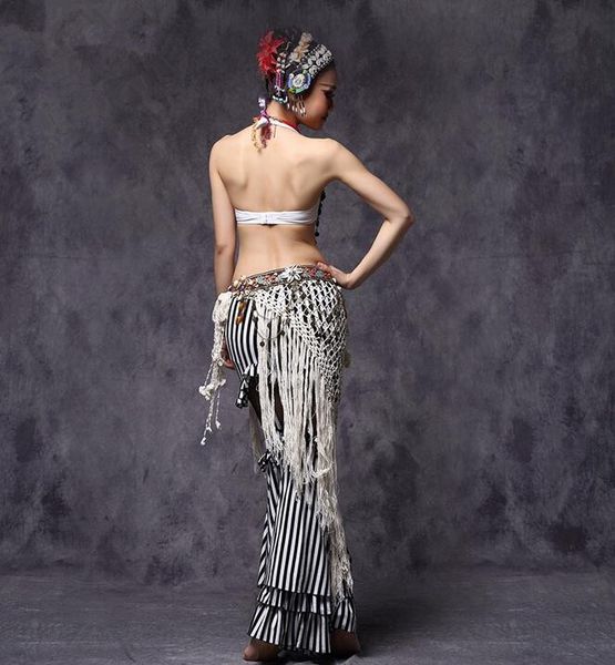 ats belly dance costume 3 piece set 34-38 bra 95cm belt stripe pants ing, Black;red
ats belly dance costume 3 piece set 34-38 bra 95cm belt stripe pants ing, Black;red