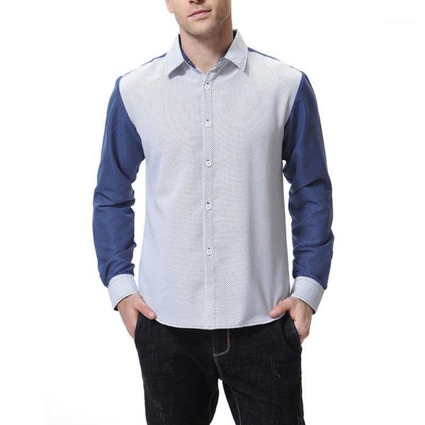 men shirts british style hombre autumn 2020 streetwear youth patchwork fashion street dress slim smart casual male shirt moownuc1, White;black
men shirts british style hombre autumn 2020 streetwear youth patchwork fashion street dress slim smart casual male shirt moownuc1, White;black