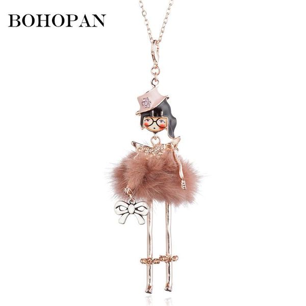 pendant necklaces lovely metal doll necklace women girl fur dress angle bow handbag gold chain fashion statement jewelry collier femme 2021, Silver
pendant necklaces lovely metal doll necklace women girl fur dress angle bow handbag gold chain fashion statement jewelry collier femme 2021, Silver