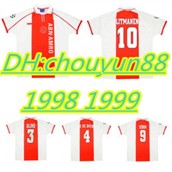 1998 1999 ajax retro soccer jersey 98 99 ajax van der sar blind litmanen de boer vintage classic football shirt, Black;yellow
1998 1999 ajax retro soccer jersey 98 99 ajax van der sar blind litmanen de boer vintage classic football shirt, Black;yellow