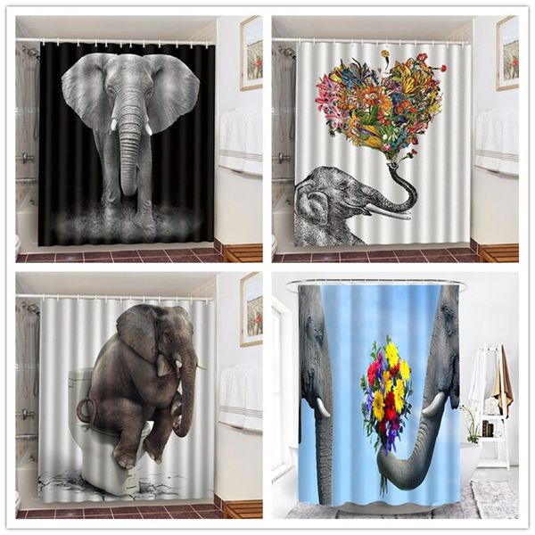 polyester shower curtains elephant animals printing waterproof fabric curtains for bath bathtub living room screen
polyester shower curtains elephant animals printing waterproof fabric curtains for bath bathtub living room screen