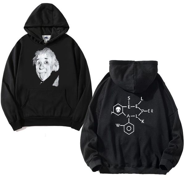 european and american street einstein hba hooded sweater men and women couple winter jacket, Black
european and american street einstein hba hooded sweater men and women couple winter jacket, Black