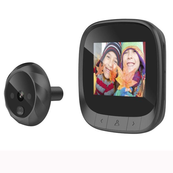 doorbells electronic door viewer bell 2.4" lcd screen ir night peephole camera po recording digital smart
doorbells electronic door viewer bell 2.4" lcd screen ir night peephole camera po recording digital smart