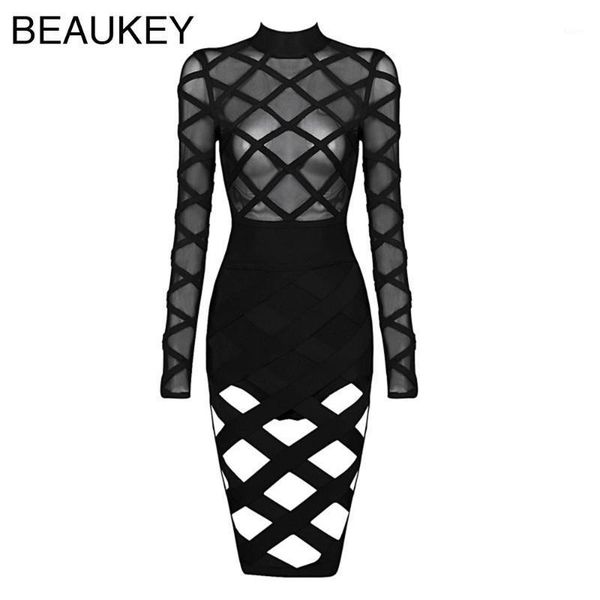 rayon black high neck long sleeve hollow out mesh lattice 2 piece women 2020 bodycon knee length bandage dress1, Black;gray
rayon black high neck long sleeve hollow out mesh lattice 2 piece women 2020 bodycon knee length bandage dress1, Black;gray