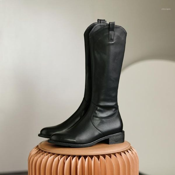2020 new women knee high boots fashion simple long boots autumn winter square low heels knight woman size 41 42 431, Black
2020 new women knee high boots fashion simple long boots autumn winter square low heels knight woman size 41 42 431, Black