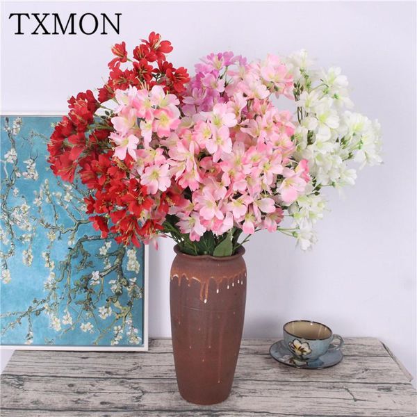 artificial flower 85cm 5 branches velvet flower single branch fake bouquet indoor bonsai living room garden wedding decorations
artificial flower 85cm 5 branches velvet flower single branch fake bouquet indoor bonsai living room garden wedding decorations