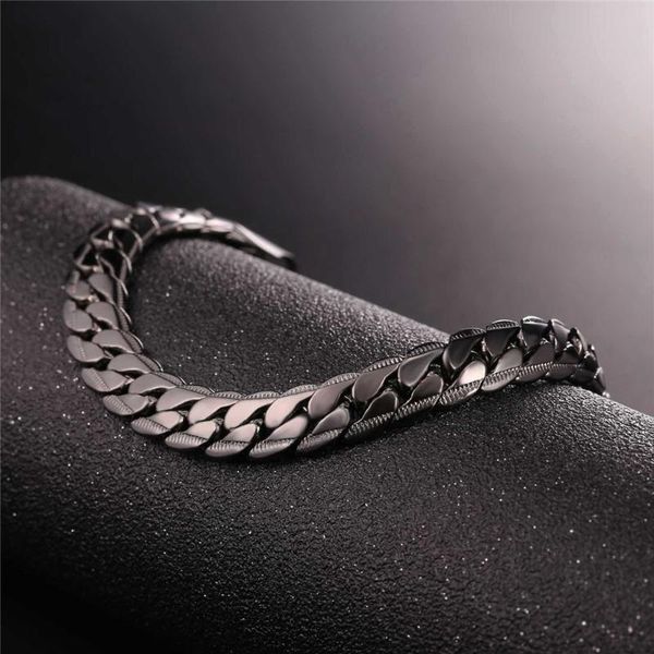 bracelet men biker jewelry black hand chain gift new design rose gold color bracelets h2489g
bracelet men biker jewelry black hand chain gift new design rose gold color bracelets h2489g