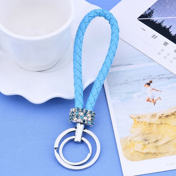 keychain rhinestone crystal double creative new key loop chains purse messenger bag backpack pendant 23 colors, Silver
keychain rhinestone crystal double creative new key loop chains purse messenger bag backpack pendant 23 colors, Silver
