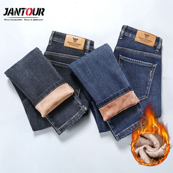 jantour brand jeans for men 2020 casual slim mens jeans winter fleece england style denim straight long pants big size 28-38 q0105, Black;white
jantour brand jeans for men 2020 casual slim mens jeans winter fleece england style denim straight long pants big size 28-38 q0105, Black;white