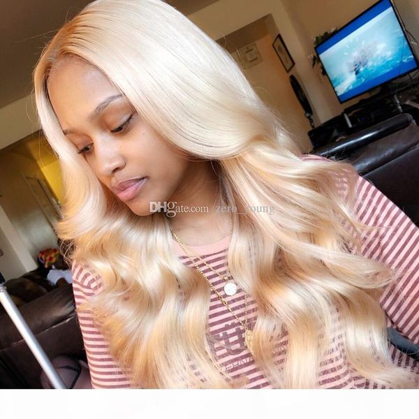 blonde human hair lace front wig pre plucked body wave virgin peruvian hair glueless 613 blonde full lace front wigs for black women, Black;brown
blonde human hair lace front wig pre plucked body wave virgin peruvian hair glueless 613 blonde full lace front wigs for black women, Black;brown