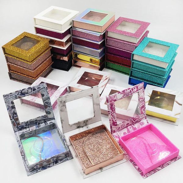 false eyelashes 100pc square glitter box custom your own logo package mink lashes wholesale with dhl/ups fast express
false eyelashes 100pc square glitter box custom your own logo package mink lashes wholesale with dhl/ups fast express
