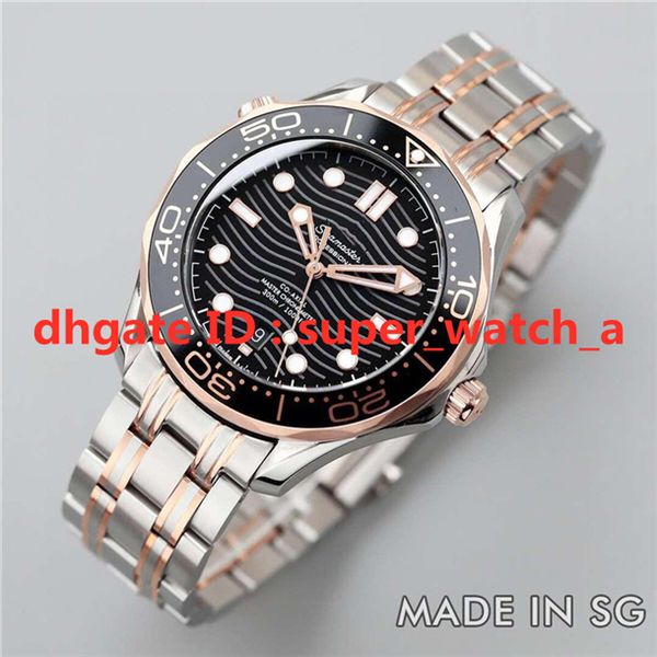 sg 300m diving watch montre de luxe diameter 42mm 8800 automatic mechanical movement ceramic dial fine steel watchband mens watches, Slivery;brown
sg 300m diving watch montre de luxe diameter 42mm 8800 automatic mechanical movement ceramic dial fine steel watchband mens watches, Slivery;brown