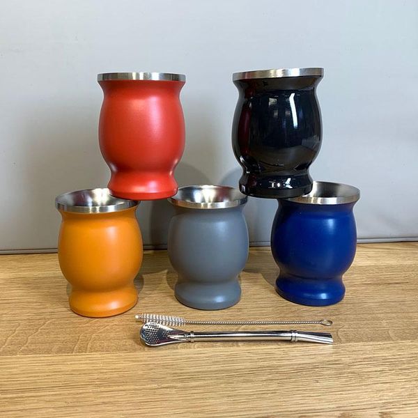 zooobe 8oz/230ml double wall stainless steel mate natural gourd yerba cup coffee mug mate cup with straw for travel picnic
zooobe 8oz/230ml double wall stainless steel mate natural gourd yerba cup coffee mug mate cup with straw for travel picnic