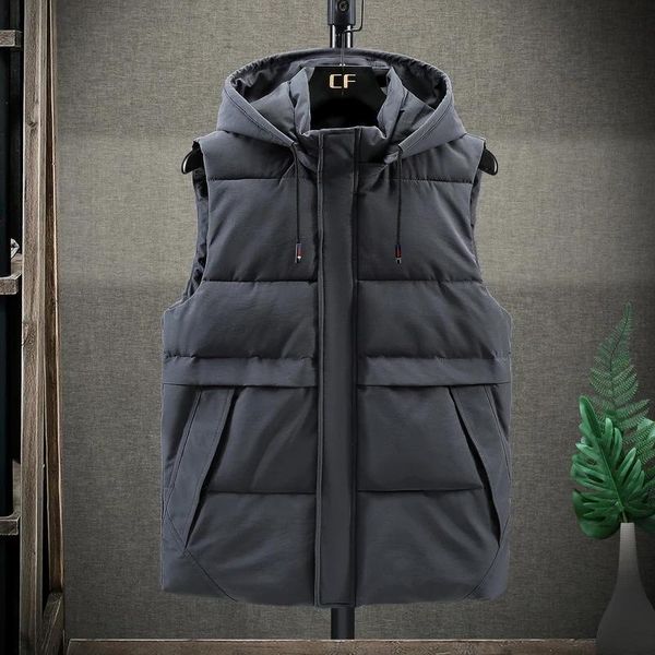 men's vests mens jacket sleeveless vest winter spring warm male cotton-padded coats men hooded thicken waistcoats solid clothing,618, Black;white
men's vests mens jacket sleeveless vest winter spring warm male cotton-padded coats men hooded thicken waistcoats solid clothing,618, Black;white