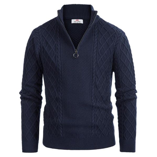 men's stand-up collar sweater cable diamond pattern zipper neck sweater comfortable knitted fabric diamond solid color men's swe, White;black
men's stand-up collar sweater cable diamond pattern zipper neck sweater comfortable knitted fabric diamond solid color men's swe, White;black