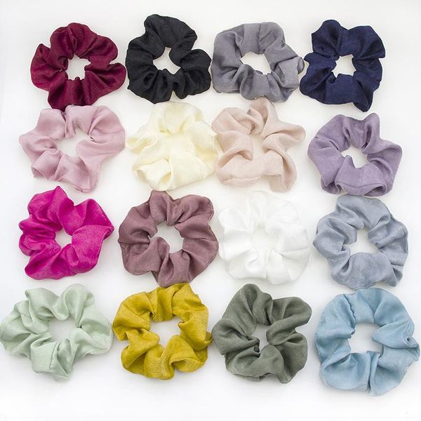 1pc korea satin hair scrunchies for women elastic hairbands bright color ponytail holders hair rope ties girls hair accessories h wmtyda, Black;brown
1pc korea satin hair scrunchies for women elastic hairbands bright color ponytail holders hair rope ties girls hair accessories h wmtyda, Black;brown