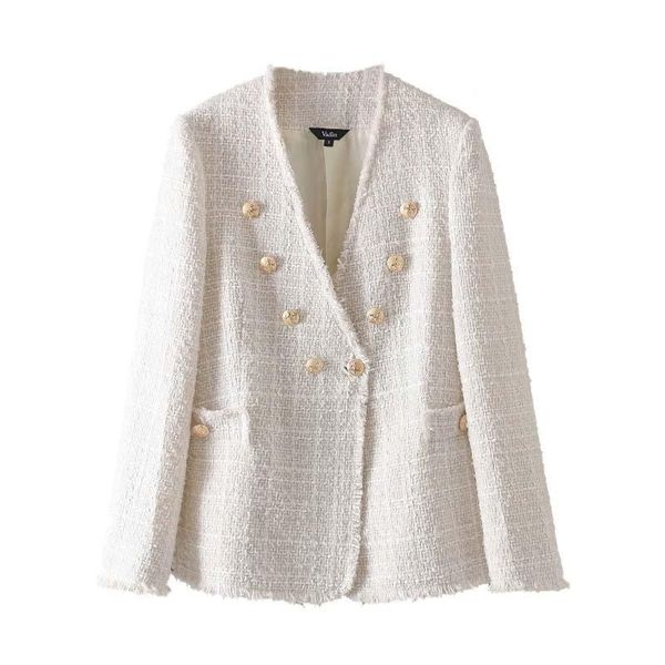 women elegant coat double breasted v neck buttons jacket office wear female casual outwear blusas womens jackets and coats, Black;brown
women elegant coat double breasted v neck buttons jacket office wear female casual outwear blusas womens jackets and coats, Black;brown