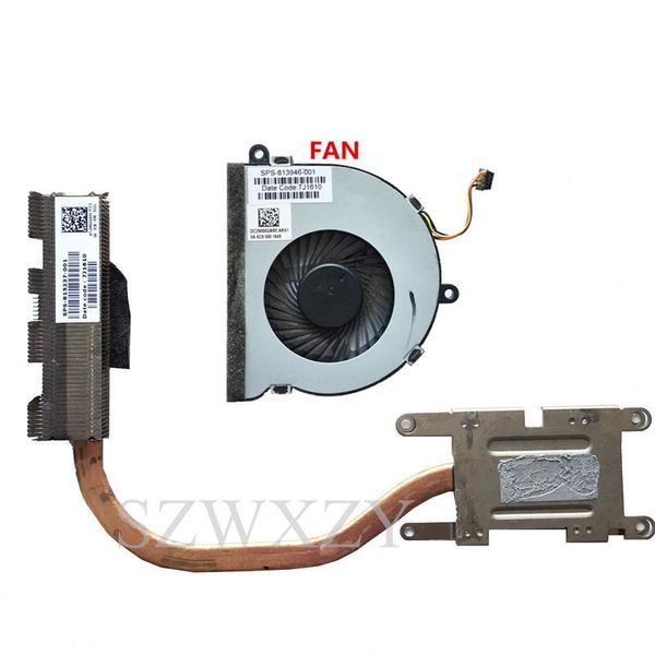 lapcooler radiator heatsink fan for 15-ac 15-ac121dx cpu system 813946-001 dc28000gar0 815237-001
lapcooler radiator heatsink fan for 15-ac 15-ac121dx cpu system 813946-001 dc28000gar0 815237-001