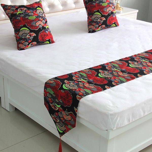 bedspread black and red fans printing japanese rural style bed runner bedding scarf wedding party home el bedroom decoration
bedspread black and red fans printing japanese rural style bed runner bedding scarf wedding party home el bedroom decoration